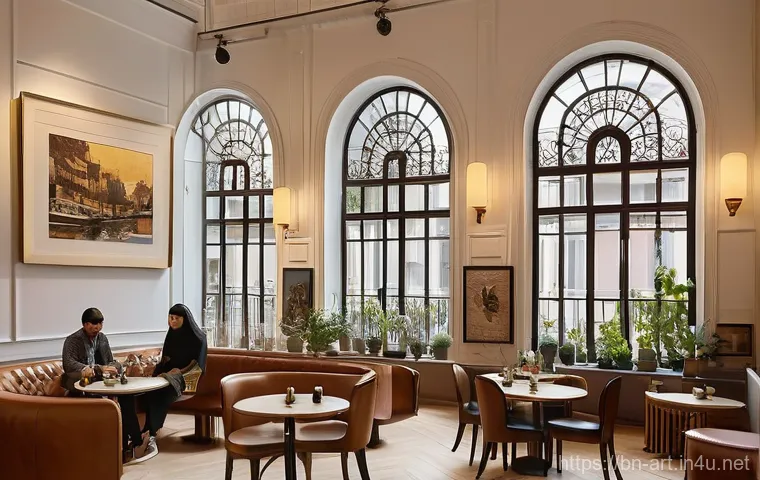 미술과 건축 디자인의 만남 - **Prompt:** A majestic, historic building, reminiscent of a grand Bengali mansion with intricate tra...