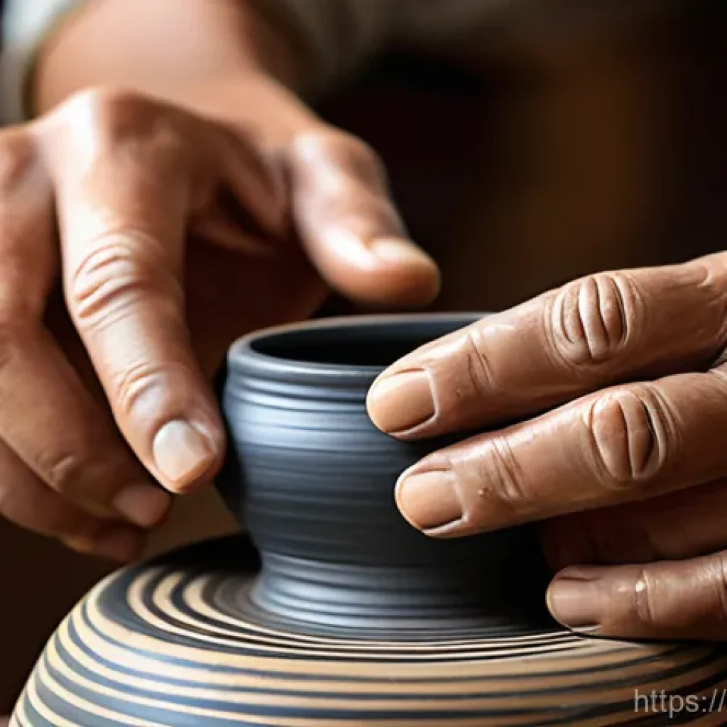미술 교육과 세라믹 아트 - **Prompt 1: Ceramic Art - Timeless Craftsmanship and Modern Expression**
    "A close-up, highly det...